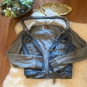 Sweater Jean Jacket